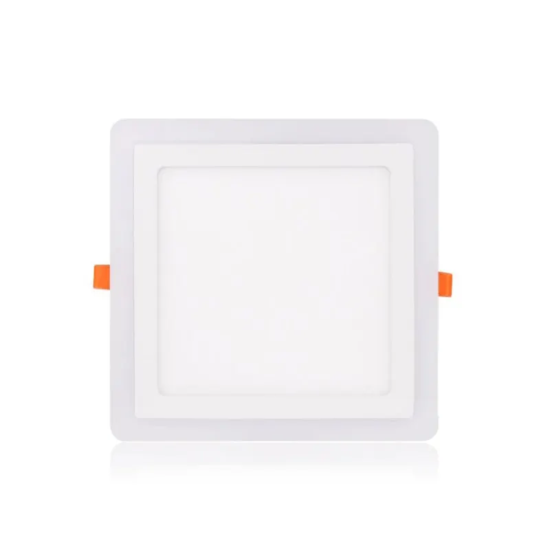 Ellight լուսատու ներկառուցվող 3+3W 6500K+կապույտ քառակուսի 1/100