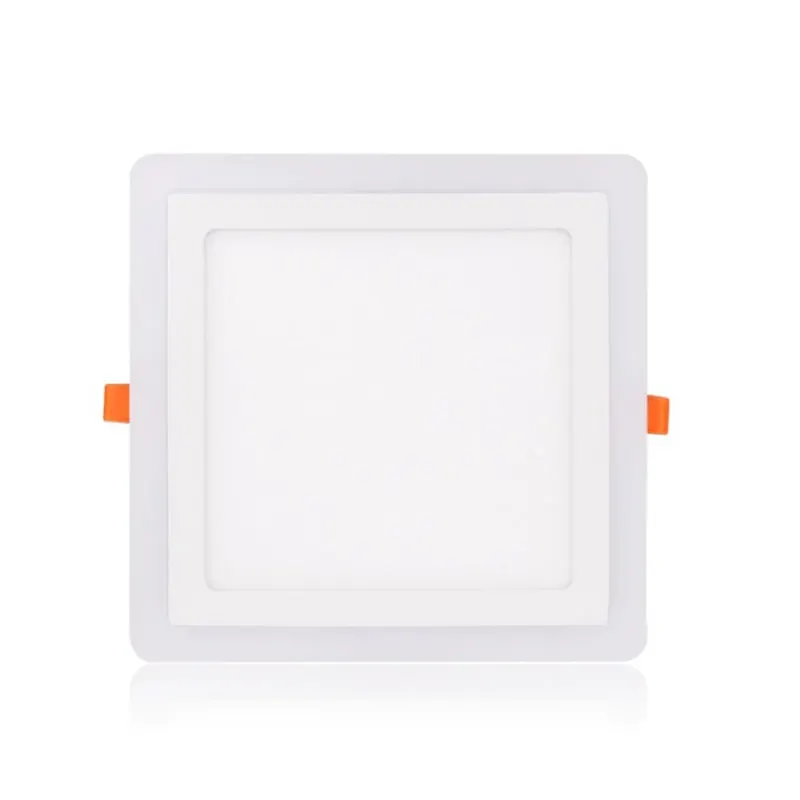 Ellight լուսատու ներկառուցվող 6+3W 6500K+կապույտ քառակուսի 1/100
