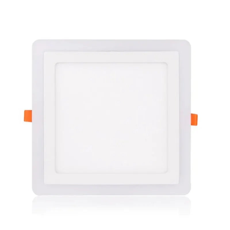 Ellight լուսատու ներկառուցվող 12+6W 6500K+կապույտ քառակուսի 1/100