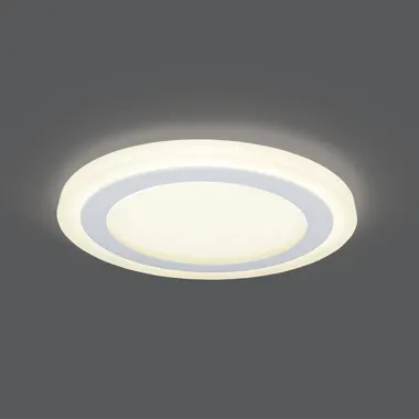 Gauss լուսատու Backlight ներկառուցվող 12+4W 3000K կլոր 1/20