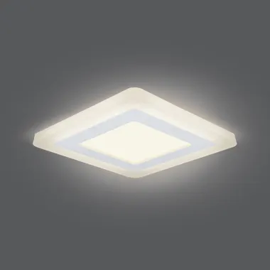 Gauss լուսատու Backlight ներկառուցվող 6+3W 3000K քառակուսի 1/40