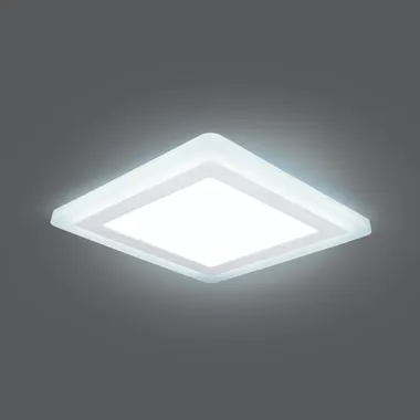 Gauss լուսատու Backlight ներկառուցվող 12+4W 4000K քառակուսի 1/20