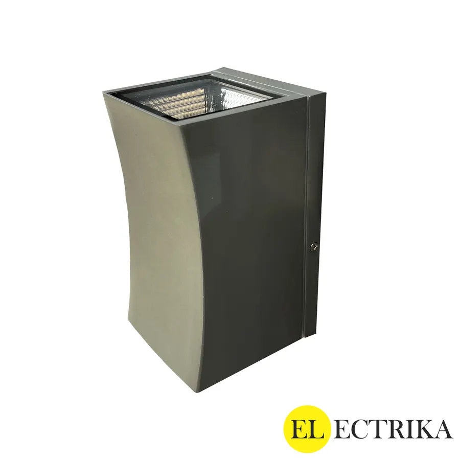 Electrica լուսատու ֆասադային (DFB2077) 2x5W 3500K սև IP65
