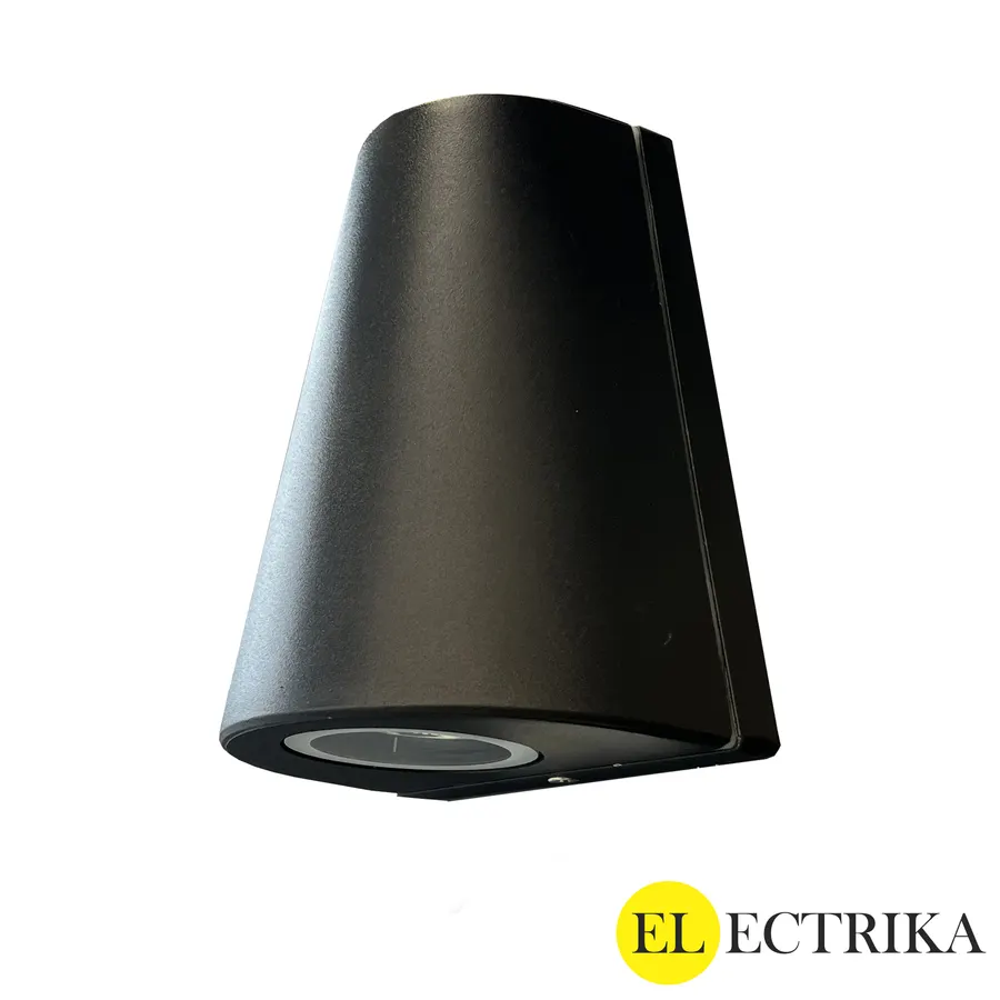 Electrica լուսատու ֆասադային (R201423B) 2x3W 3500K սև IP65