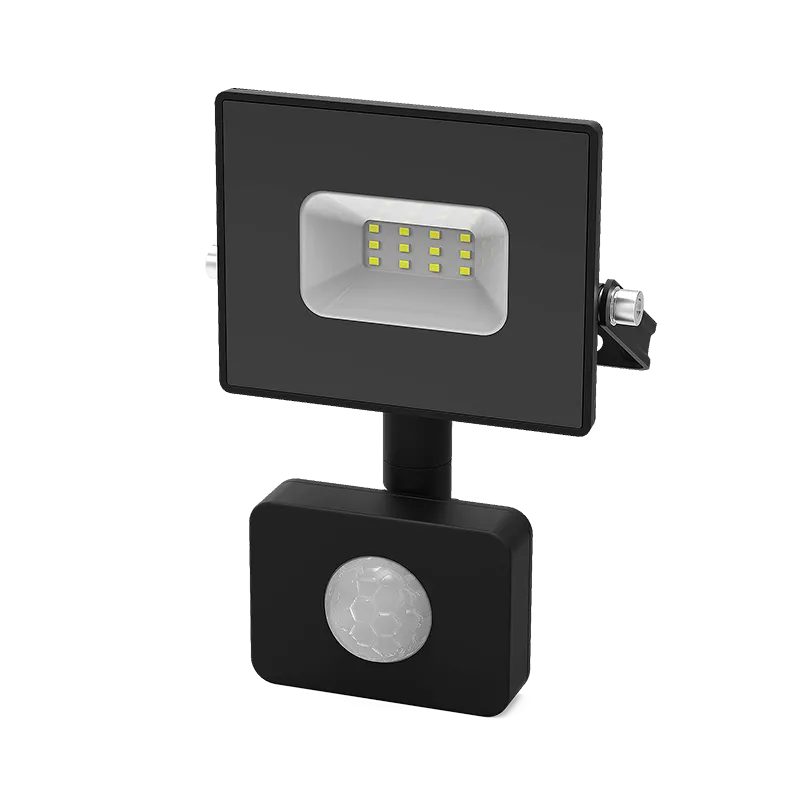 Gauss լուսարձակ Elementary 10W 6500К սենսորով IP65 1/40