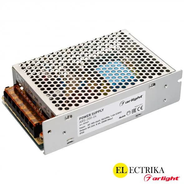 Arlight 24V սնուցման բլոկ 200W 8․3A (160x98x42մմ)