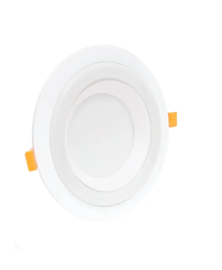 LED լուսատու Double Panel ներկառուցվող 12+6W 3000K+3000K կլոր