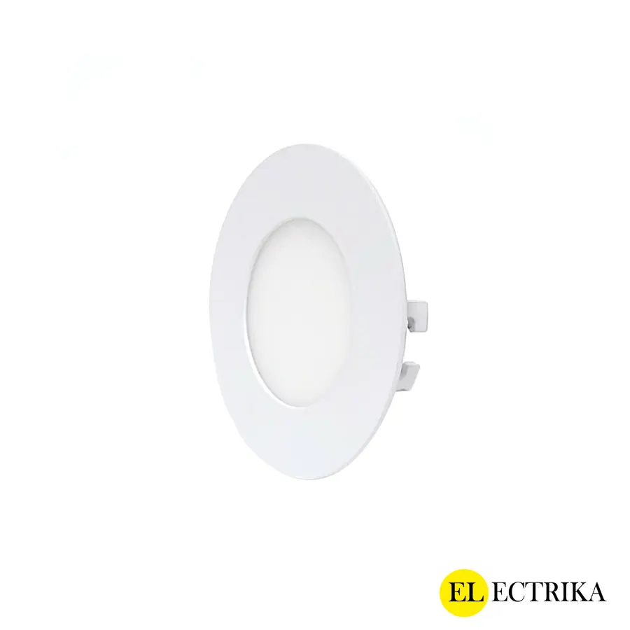 Electrica լուսատու Slim ներկառուցվող 6W 3000K կլոր 1/50