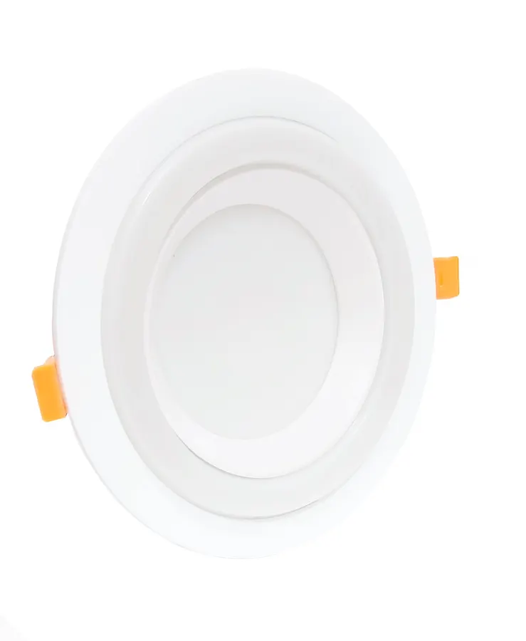 LED լուսատու Double Panel ներկառուցվող 12+6W 4100K+4100K կլոր