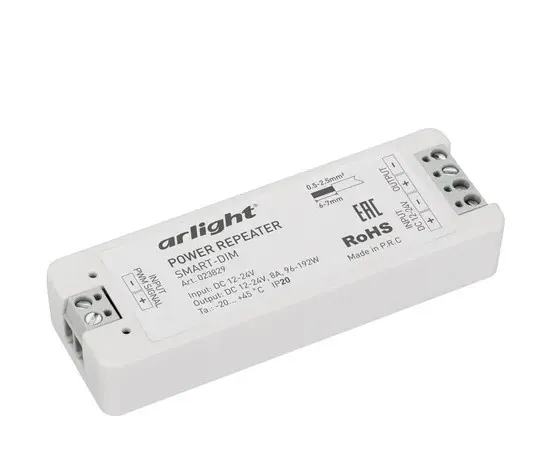 Arlight 12-24V ուժեղացուցիչ SMART-DIM 1x8A