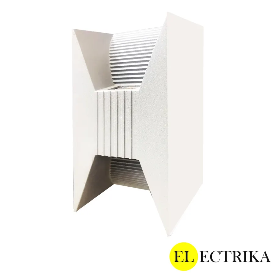 Electrica լուսատու ֆասադային (AD339) 2x3W 3500K մոխրագույն IP65