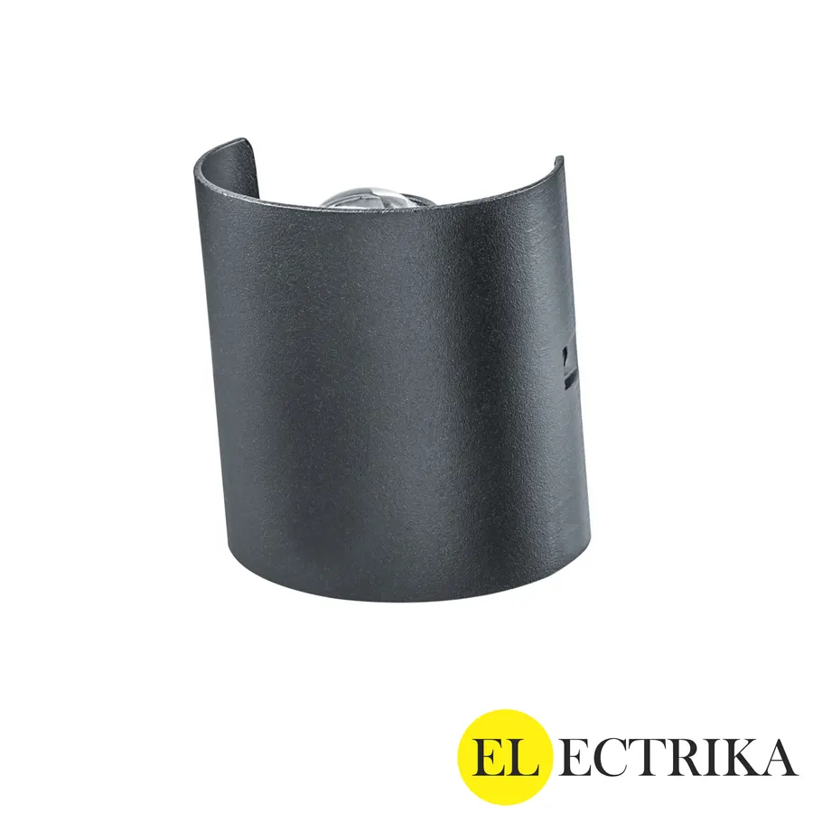 Electrica լուսատու ֆասադային (130-2) 2W 3500K սև IP65