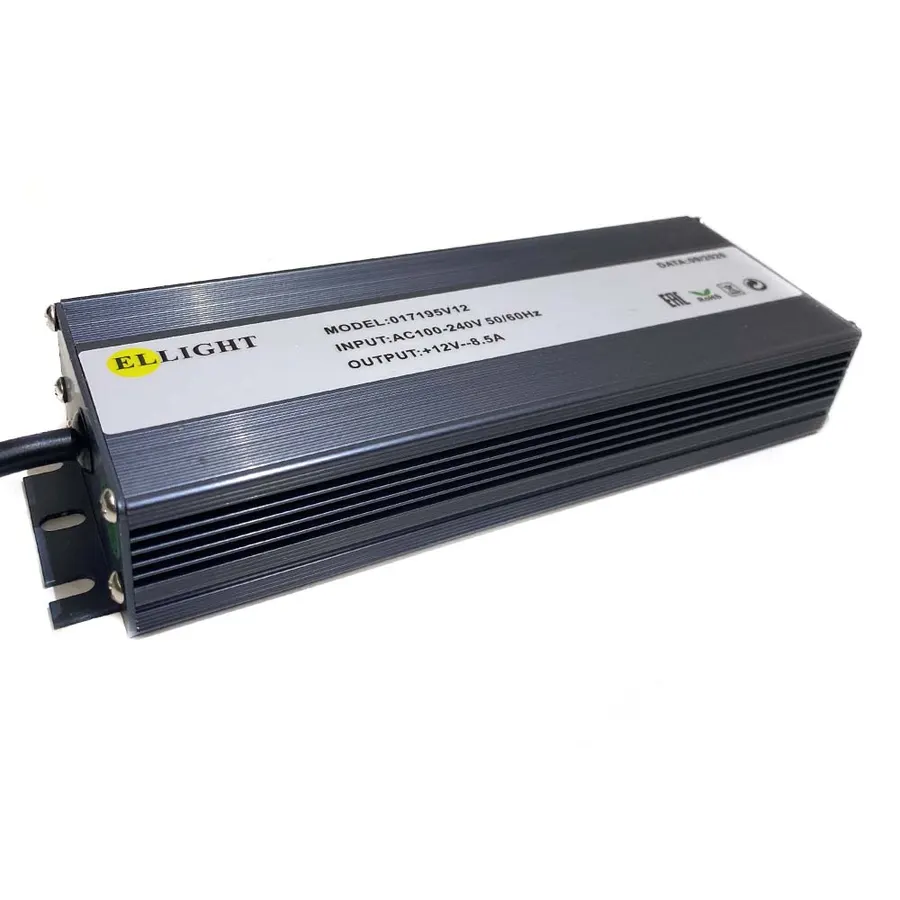 Ellight 12V սնուցման բլոկ 100W 8.5A հերմետիկ