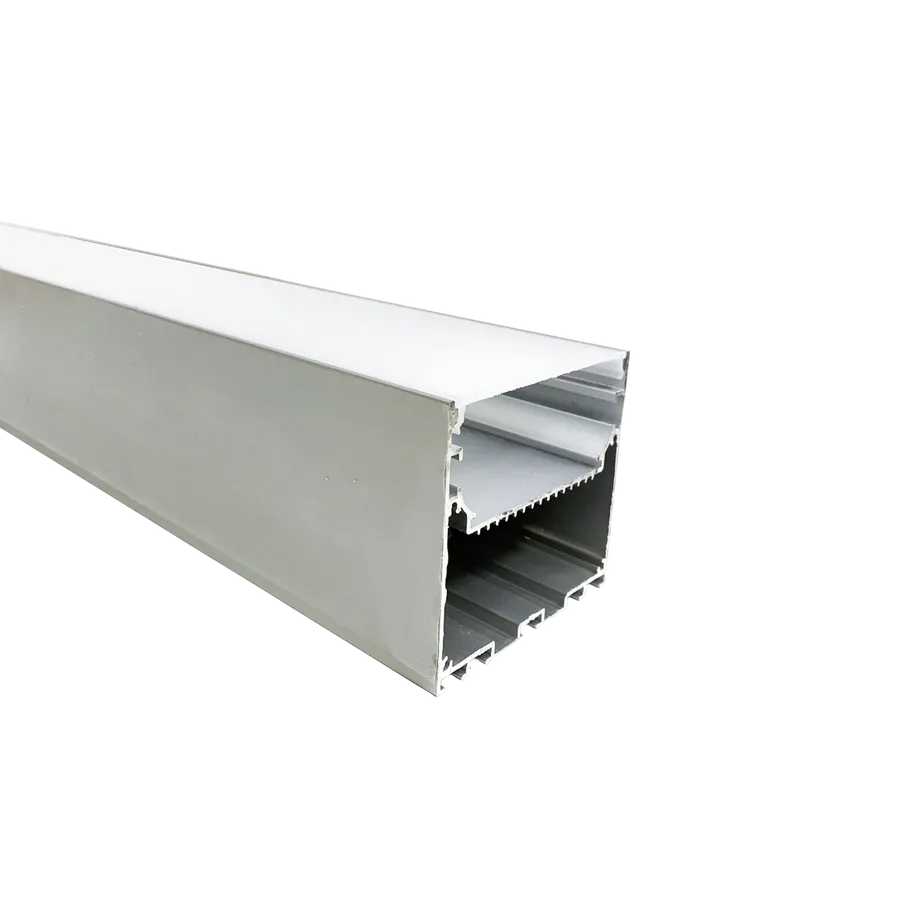 Electrica ալյումինե պրոֆիլ դիմապակիով 80x75մմ (6մ)