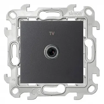 Simon24 ալեհավաք TV 1 տեղ գրաֆիտ (проходная) (1/10)
