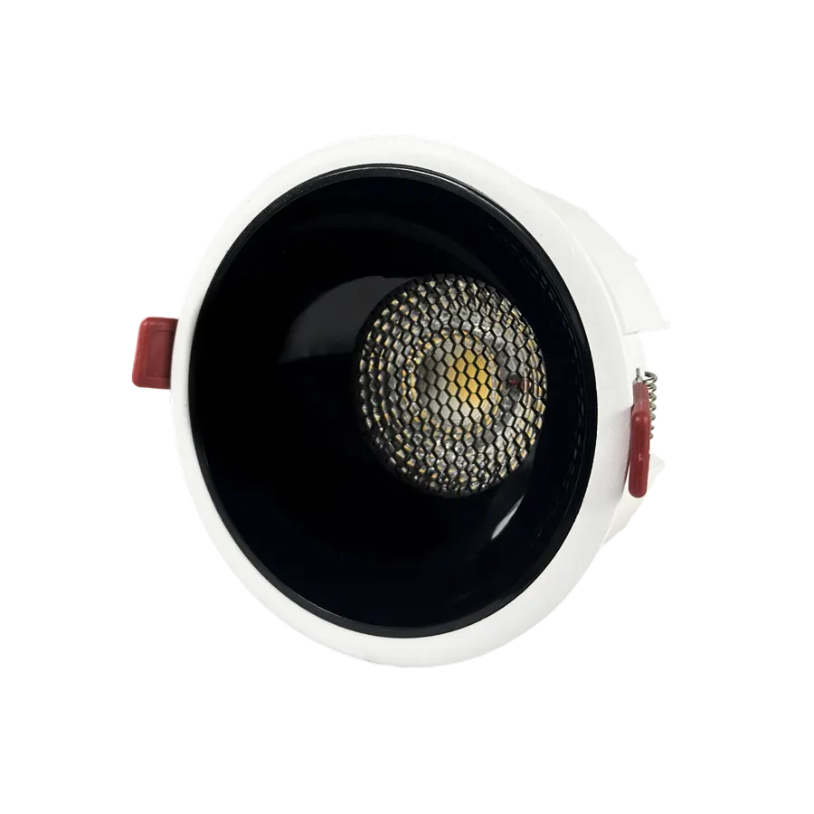 Electrica (CR125) լուսատու ներկառուցվող 20W 3000K կլոր սպիտակ / սև