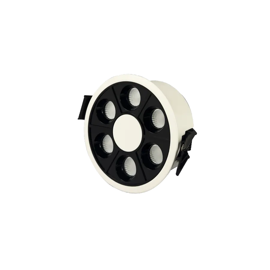 Electrica (LS-8) լուսատու ներկառուցվող 8W 3000K կլոր սպիտակ