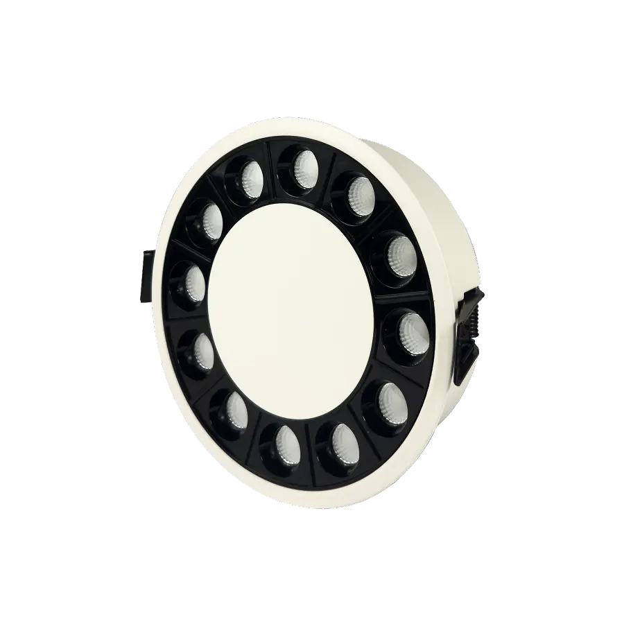 Electrica (LS-12) լուսատու ներկառուցվող 12W 3000K կլոր սպիտակ