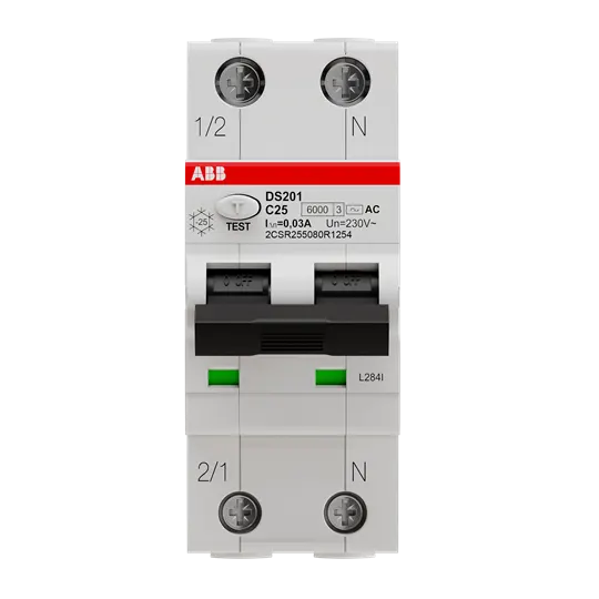 Դիֆերենցիալ ավտոմատ DS201 C25 AC30 (ABB)