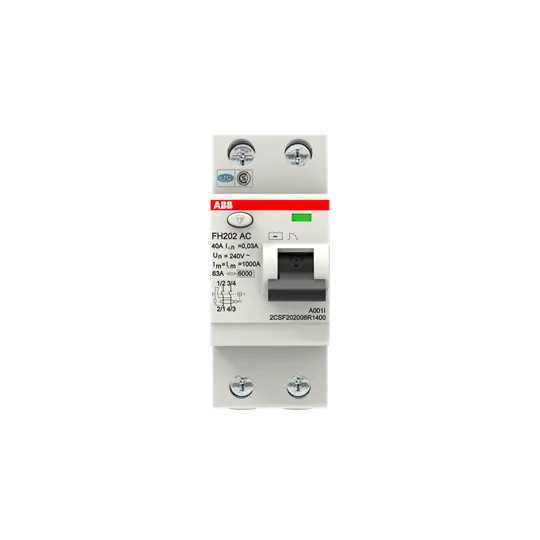 Դիֆերենցիալ անջատիչ FH202 AC-40/0.03 (ABB)(УЗО)