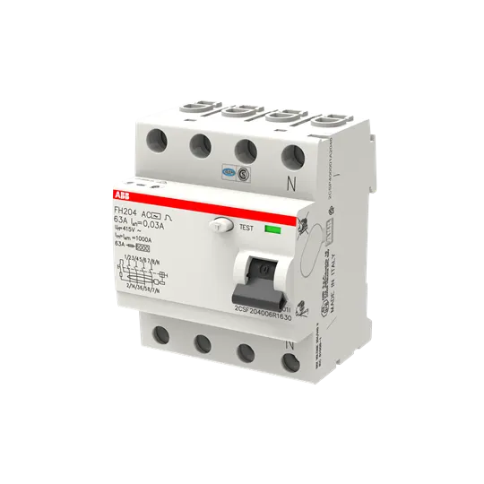 Դիֆերենցիալ անջատիչ FH204 AC-63/0.03 (ABB)(УЗО)