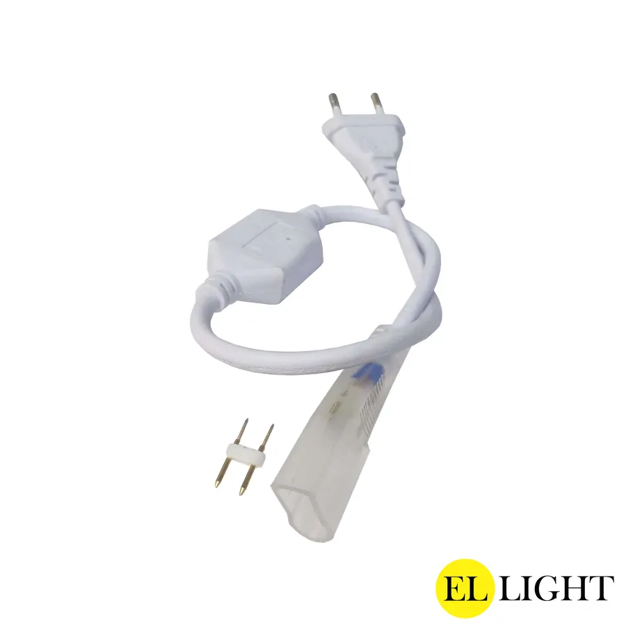 Ellight 220V led Neon ժապավենի միակցիչ 180° 4A