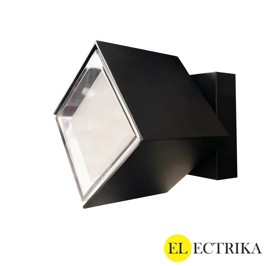 Electrica լուսատու ֆասադային (GMD-F895F-1) 6W 3500K սև IP65