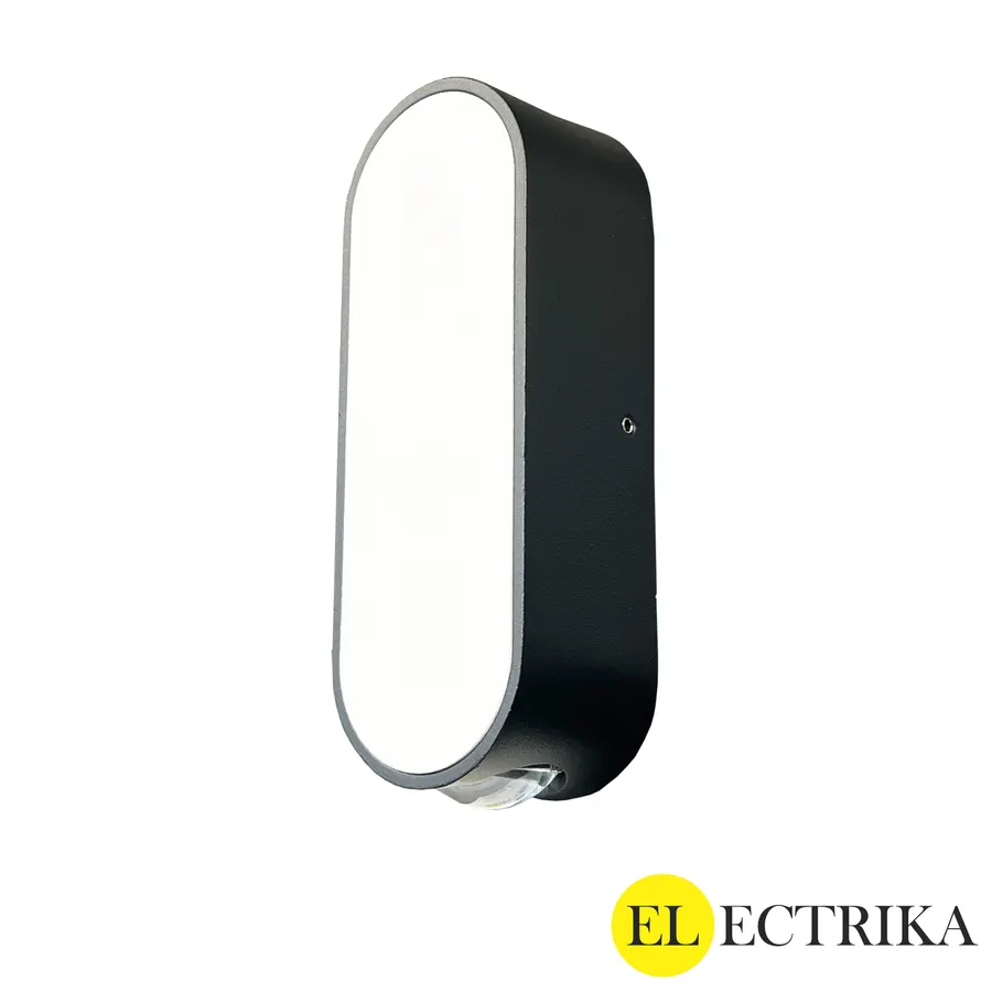 Electrica լուսատու ֆասադային (GMD-F596-2) 2x3W 3500K սև IP65