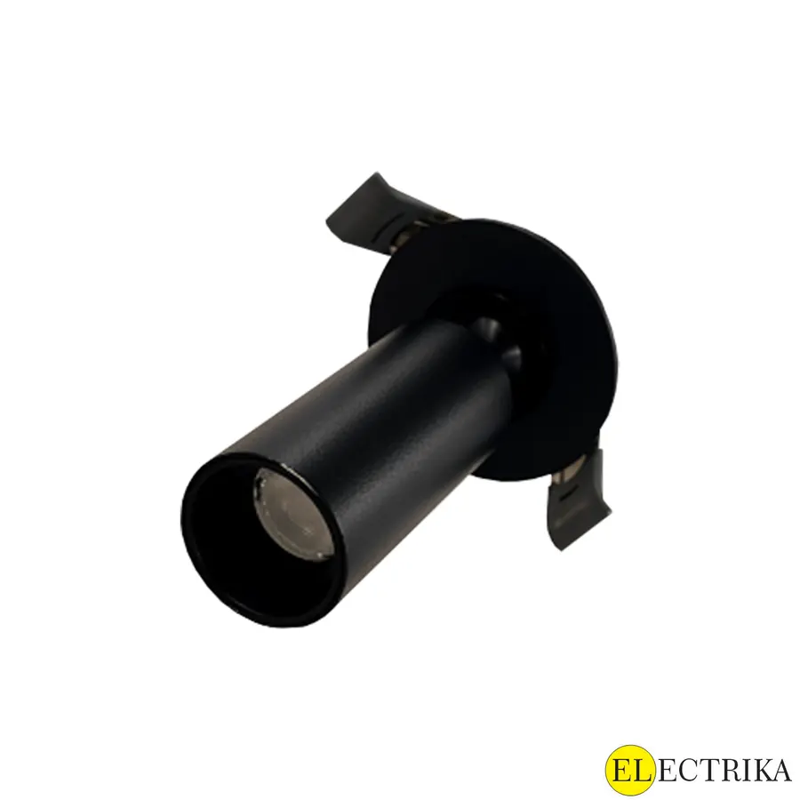 Electrica Mini լուսատու (MR03NW) ներկառուցվող 3W 4000K սև