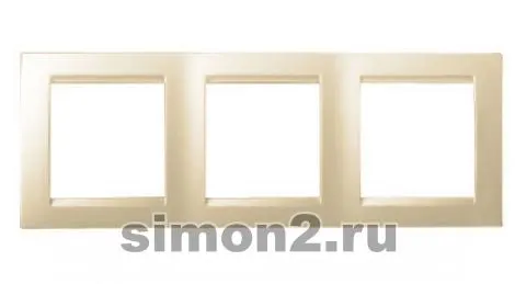 Simon15 շրջանակ 3 տեղ շոմպայն (1/16)