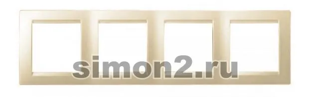 Simon15 շրջանակ 4 տեղ շոմպայն (1/16)