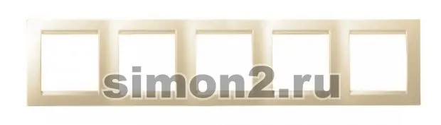 Simon15 շրջանակ 5 տեղ շոմպայն (1/16)