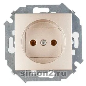 Simon15 վարդակ առանց հողանցման 16A շոմպայն (1/20)