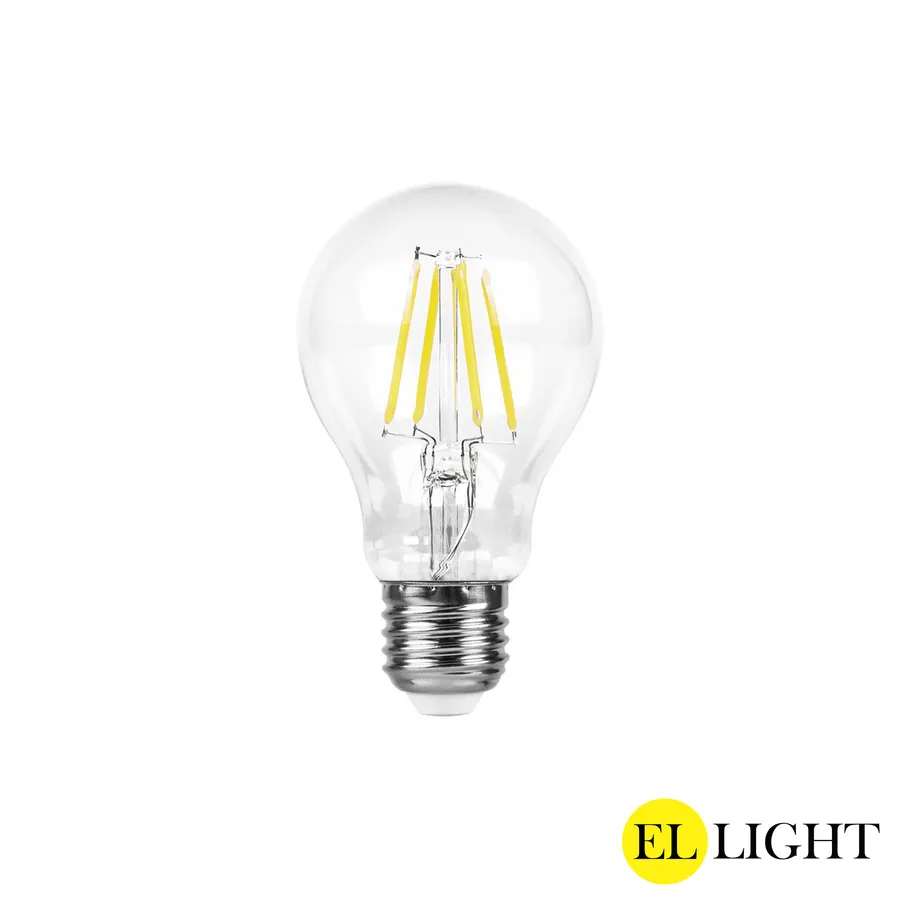 Ellight led լամպ E27 ֆիլամենտ A60 8W 3000K 740Lm 1/100