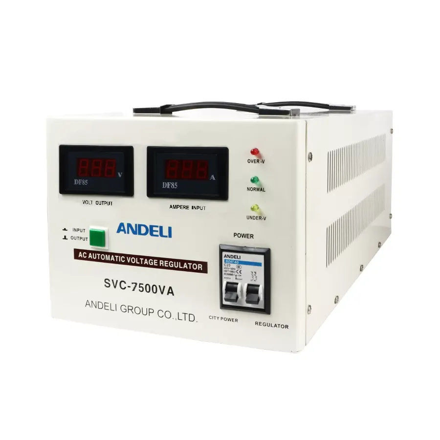 ANDELI Լարման Ստաբիլիզատոր SVC-7.5K Հորիզոնական (150-250V)
