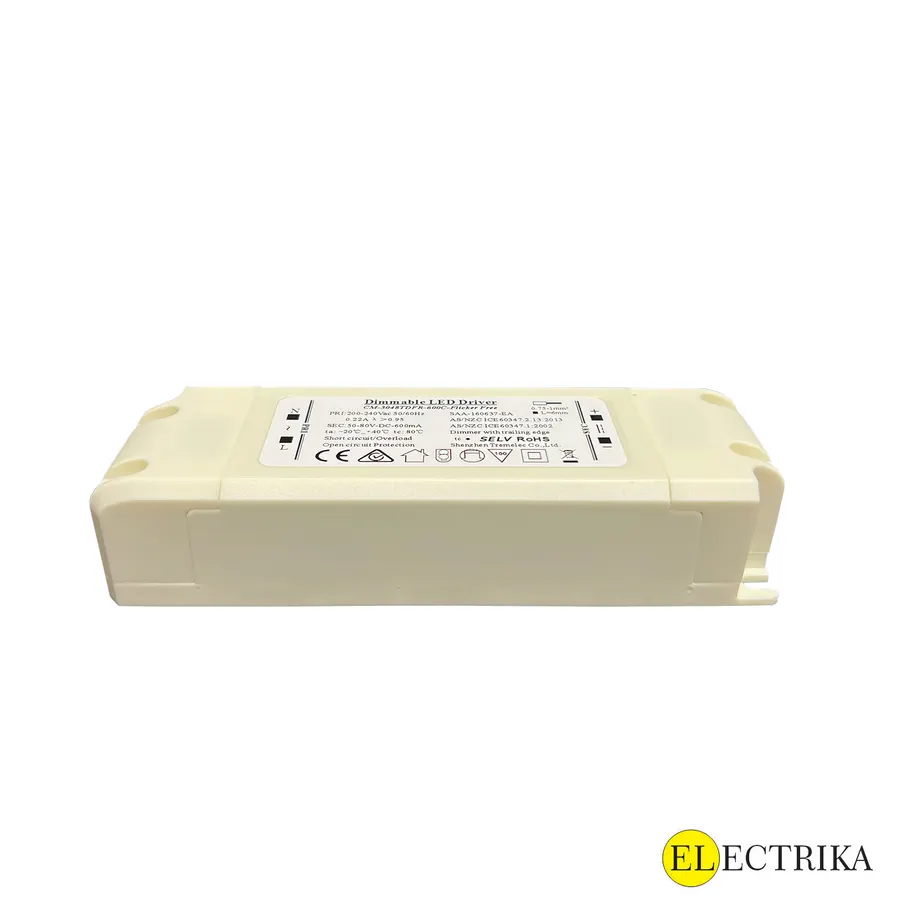 Electrica դիմինգ սնուցման բլոկ 30-48W (50-80V/600mA)