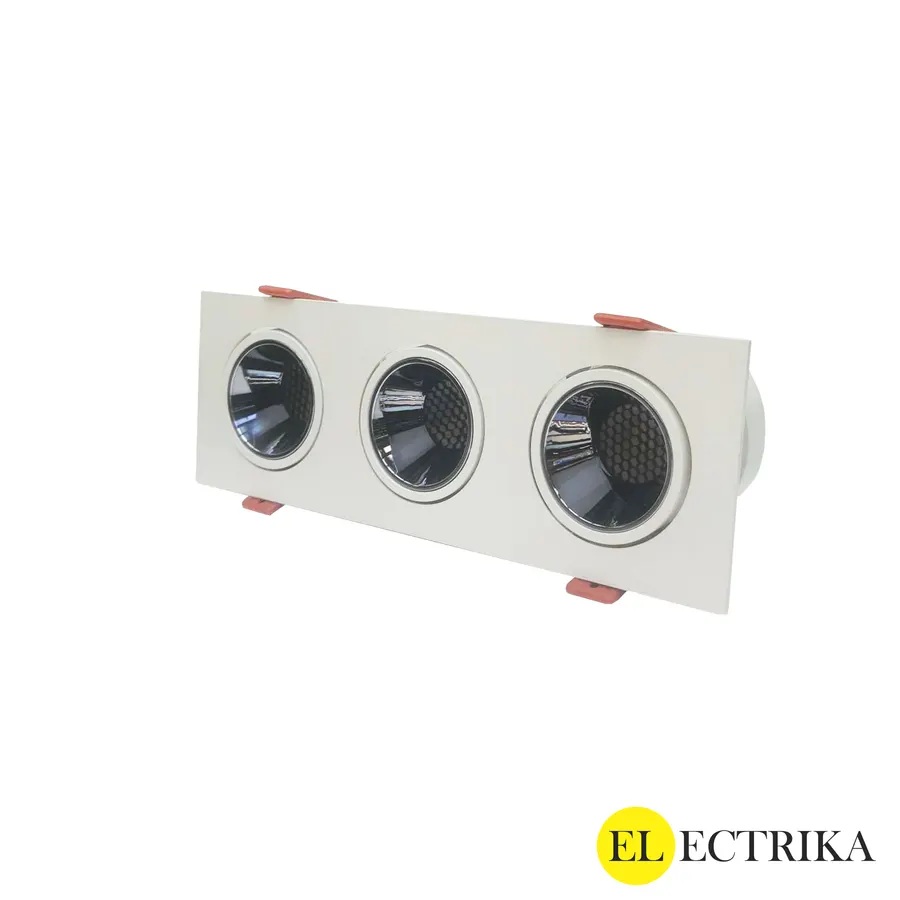 Electrica լուսատու (LLS12x3) ներկառուցվող շարժական 36W 4000K սպիտակ