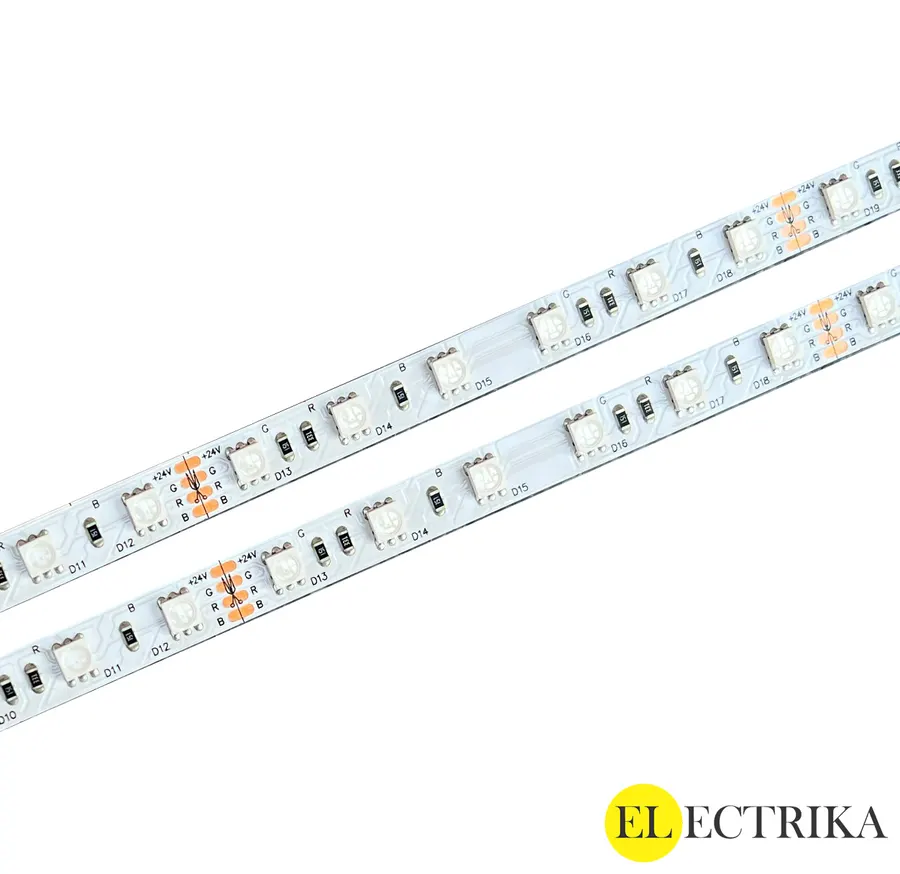 Electrica 24V led ժապավեն 14.4W RGB 10մմ (5050SMD 60led/մ)