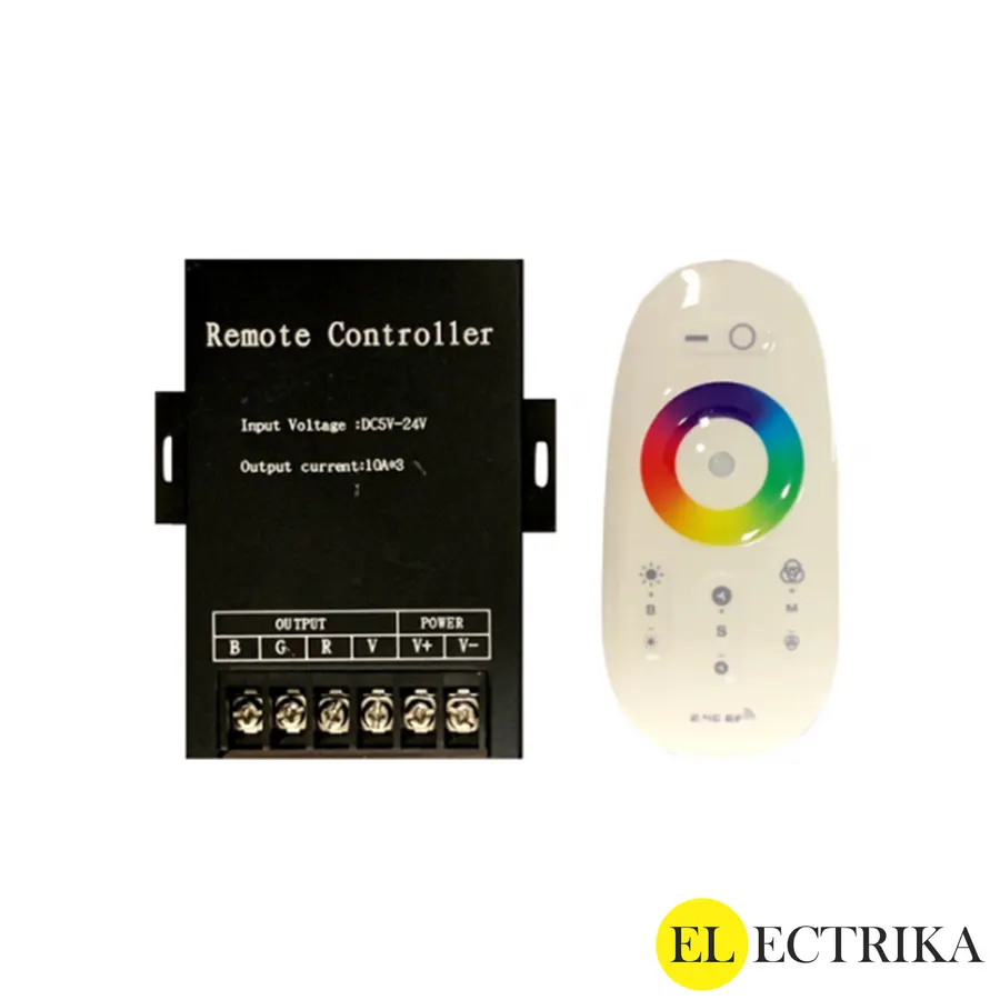 Electrica 12-24V led ժապավենի կարգավորիչ 30A RGB (SL-2.4GRF10A3)