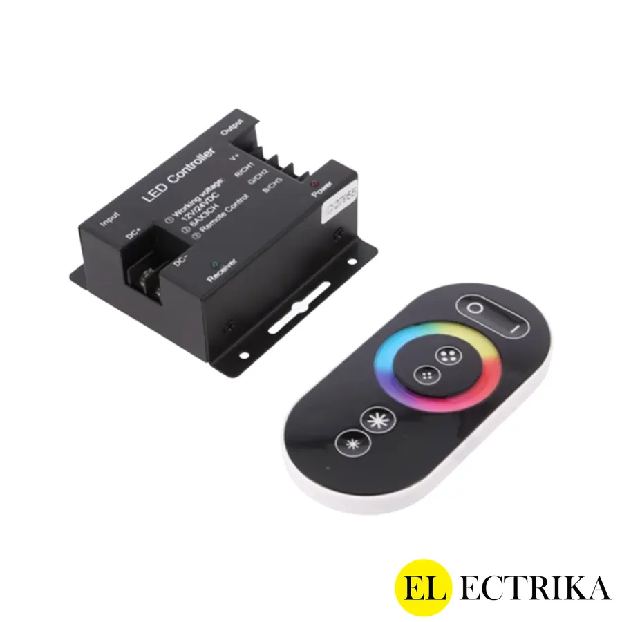 Electrica 12-24V led ժապավենի կարգավորիչ 30A RGB (SL-RGBLC10A3CH)