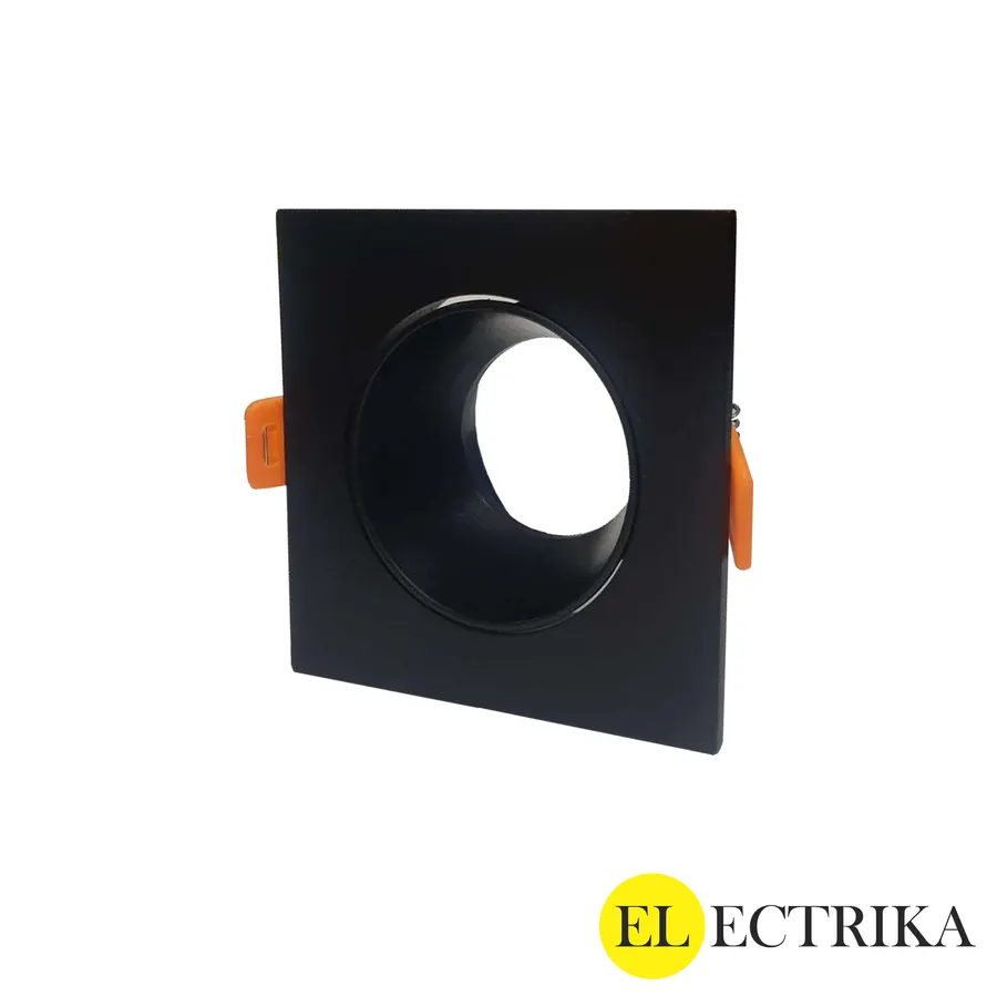 Electrica ներկառուցվող շրջանակ R սև քառակուսի