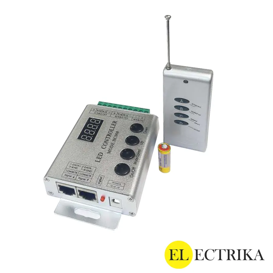Electrica 12-24V led ժապավենի կարգավորիչ RGB (վազող)