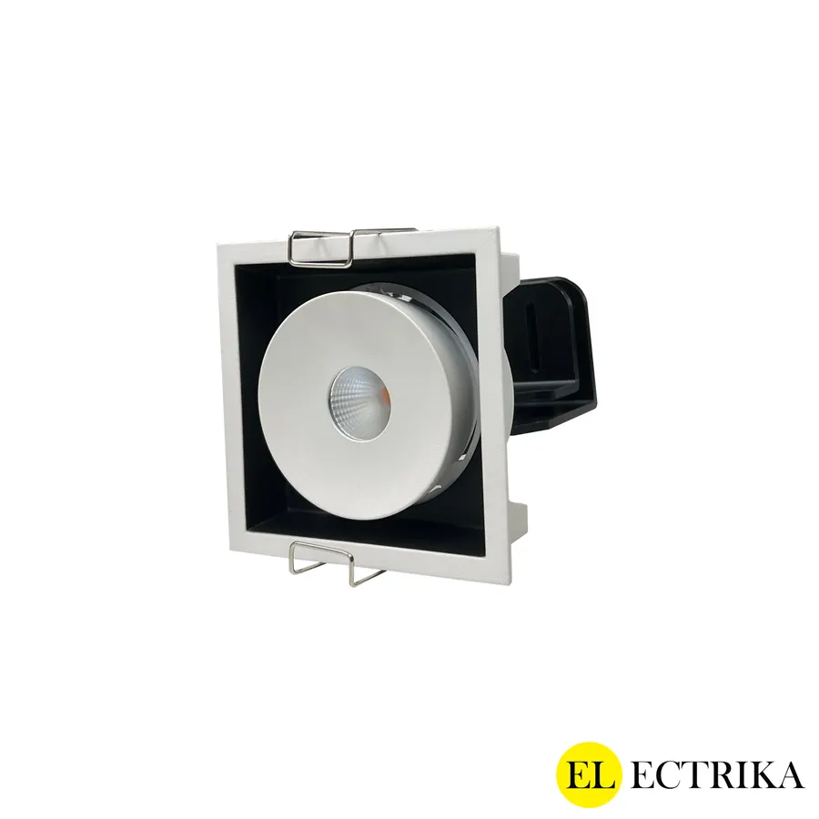 Electrica Armlight (R8612) ներկառուցվող շարժական 12W 3000K սպիտակ քառակուսի