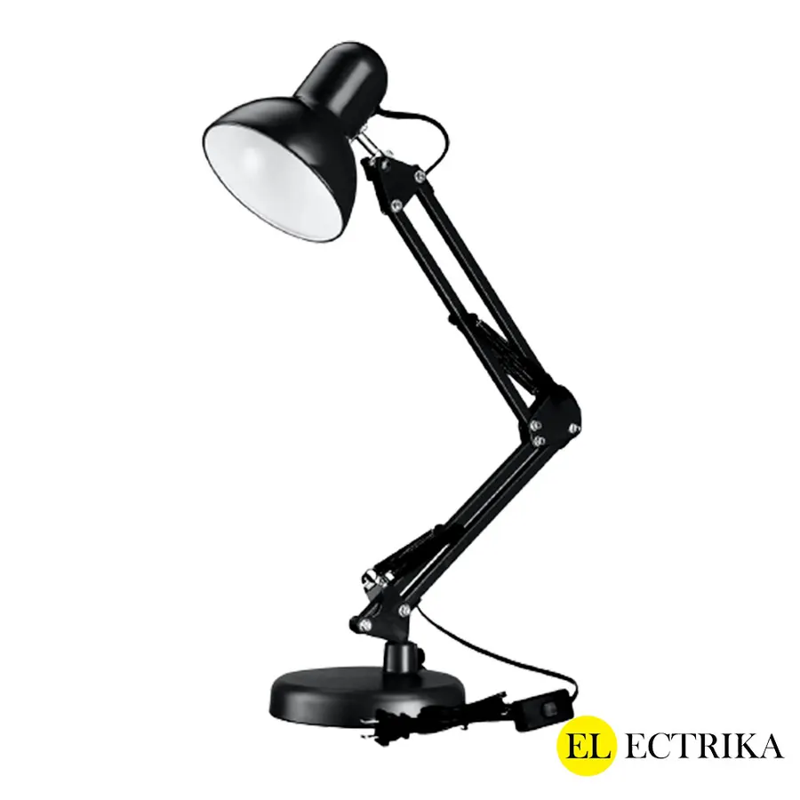 Electrica Սեղանի Լուսատու (37սմ+37սմ) Սև