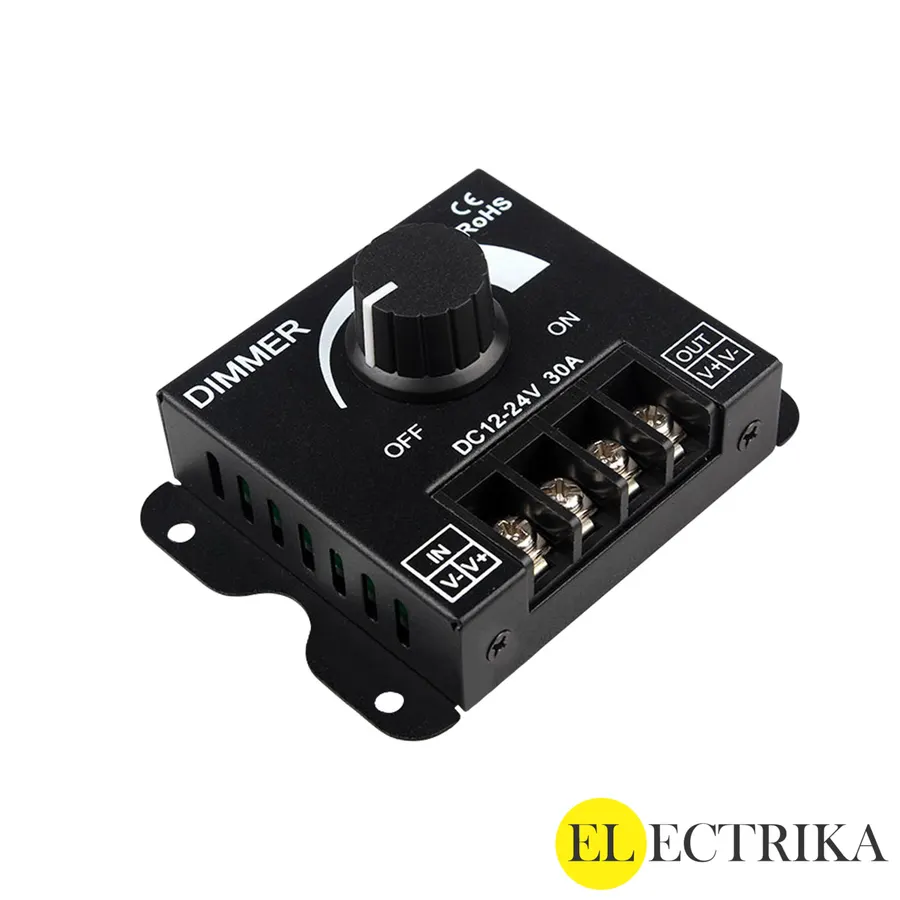 Electrica 12-24V led ժապավենի կարգավորիչ 30A դիմմեր