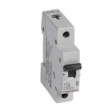 Legrand RX3 ավտոմատ անջատիչ 1P C6A 4,5ka 1/12/72