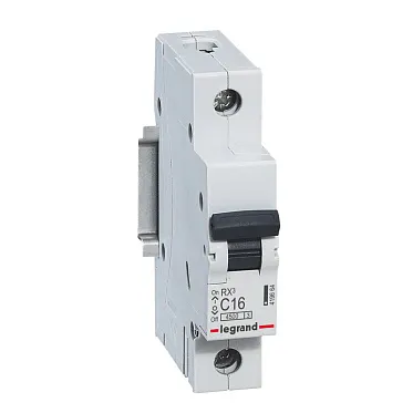 Legrand RX3 ավտոմատ անջատիչ 1P C16A 4,5ka 1/12/72