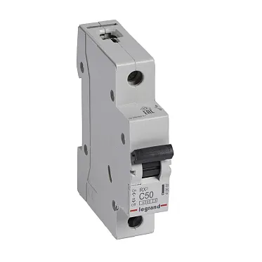 Legrand RX3 ավտոմատ անջատիչ 1P C50A 4,5ka 1/12/72