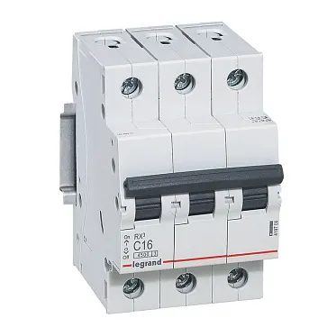 Legrand RX3 ավտոմատ անջատիչ 3P C16A 4,5ka