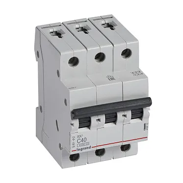 Legrand RX3 ավտոմատ անջատիչ 3P C40A 4,5ka 1/4/24